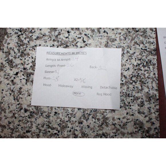 LL Bean Red Wool Blend Lined Trench Coat Blazer Jacket Size 18 - Picture 11 of 11